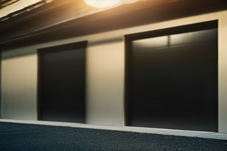 Dexter Hughes Garage Door's Repairs LLC — professional Garage Door Repair in Los Angeles, branded work van and team — Garage Door Repair near me